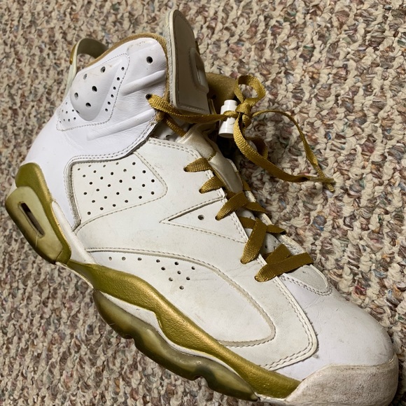 GOLD MEDAL PACK JORDAN 6 & 7 Size 9.5 Black &white - Picture 4 of 8